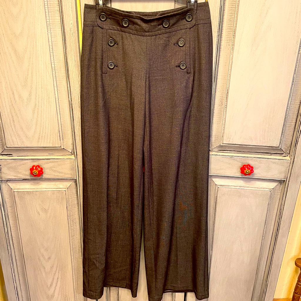 Button Work Trousers